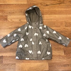 Like new Zara lined raincoat